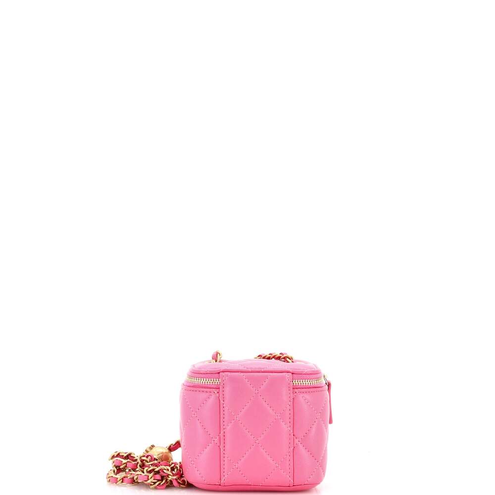 Chanel Pearl Crush Vanity Case With #241960C37B - Picture 3 of 6